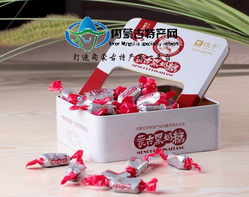 200g铁盒蒙古黑奶糖