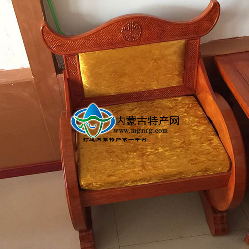 蒙古族手工牛头椅子