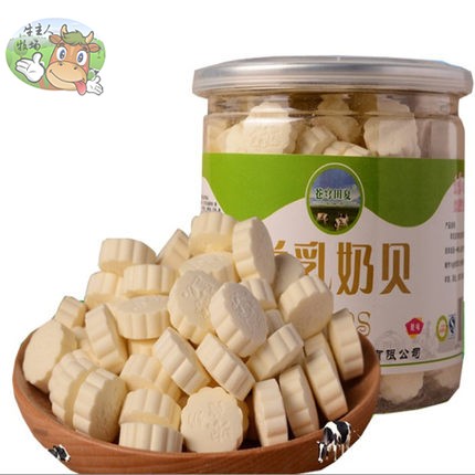17c吃瓜网
特产高钙羊乳奶贝羊奶片奶酪原味400g苍穹田夏